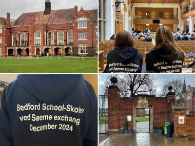 Fra Søerne til Bedford: Skoleudveksling for 8. årgang