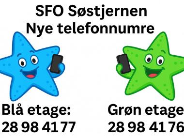 SFO’en har fået nye telefonnumre